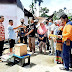 Penyerahan Bantuan Korban Kebakaran di Tiakar