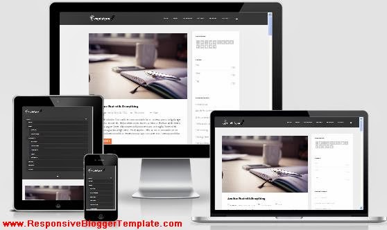 Feather SEO Responsive Blogger Template 