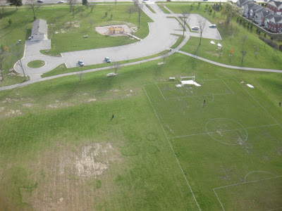Photo from my kite and 200 feet, KAP, kite aerial photography