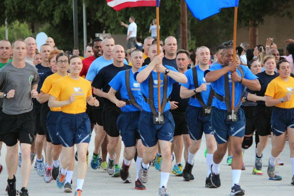 BMT PT, Air Force BMT Physical Training, Airman's Run