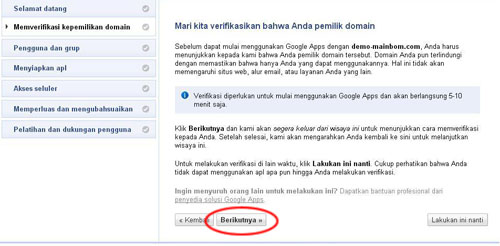 Cara Membuat Akun Google Apps Untuk Domain