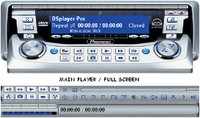 Pioneer DEH-P960H BSPlayer Skin