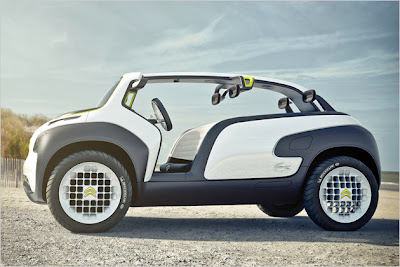 Citroën Lacoste: Concept Car in the buggy-style stands in Paris