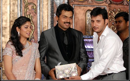 Karthi Ranjini Wedding Reception Pictures film pics