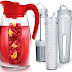 Primula Beverage System – Includes Fruit, Tea Infusion Chill Core, 2.9 quart, Red