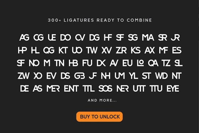 Buy Hundred Ligatture Font for Commercial Use