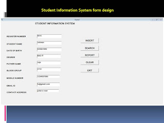 student information system project in visual basic 6.0