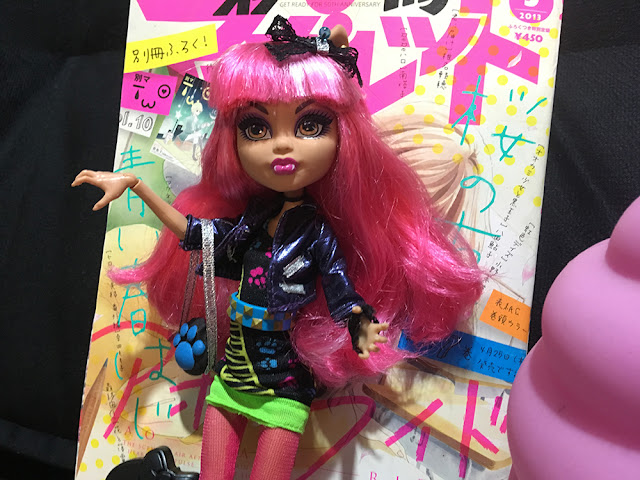 boneca Howleen monster high customizada