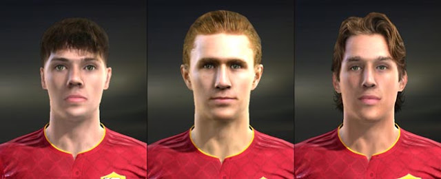 AS Roma Facepack 22-23 For PES 2013