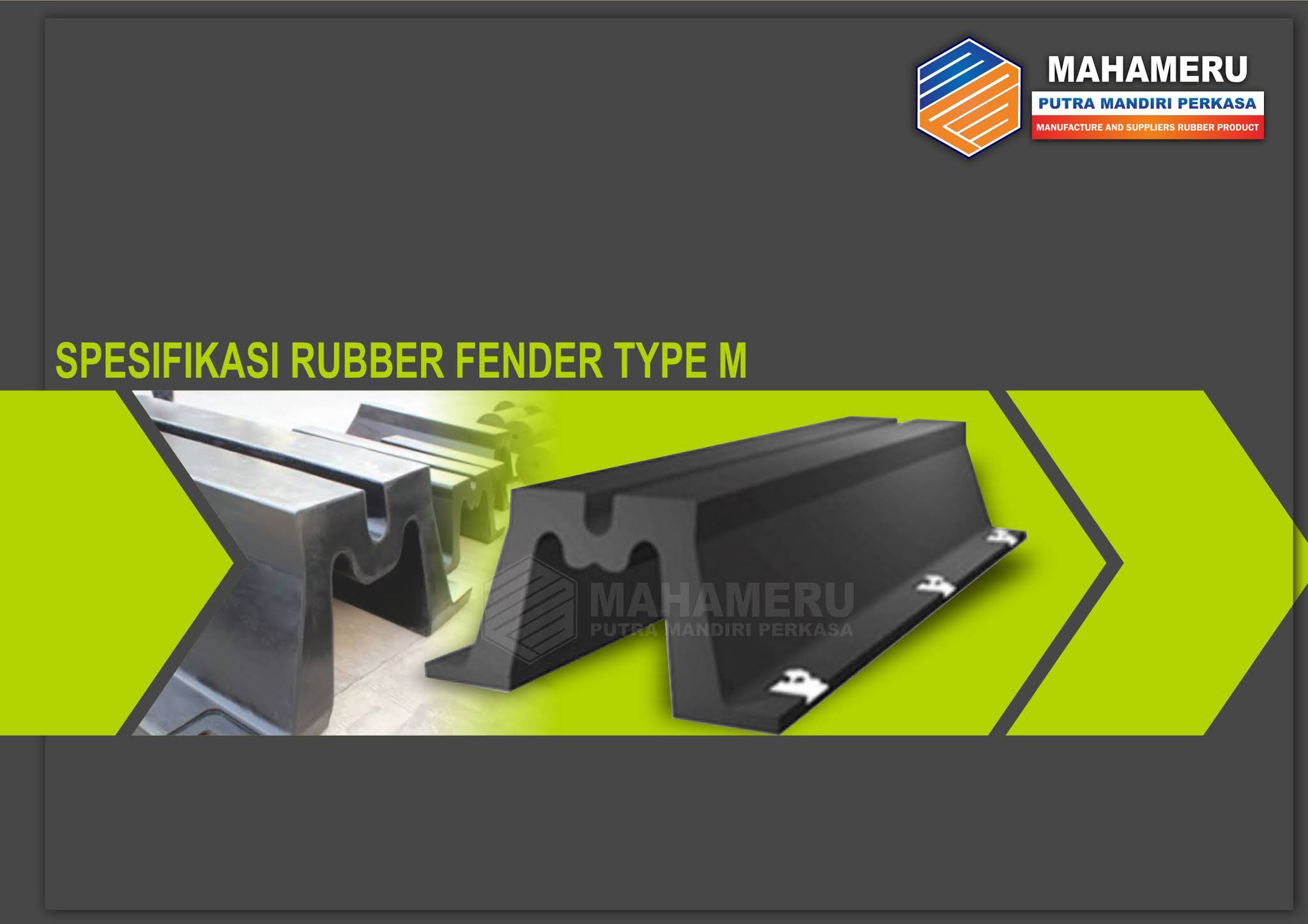 RUBBER FENDER TYPE M 400 H