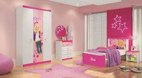 DECORACIÓN INFANTIL: EL DORMITORIO DE LA BARBIE