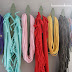 Scarf Rack from Junk