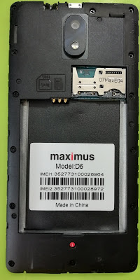 Maximus D6 Flash File Firmware Sp7731 6.0 Hang Logo & Lcd Fix Stock Rom 100% Tested