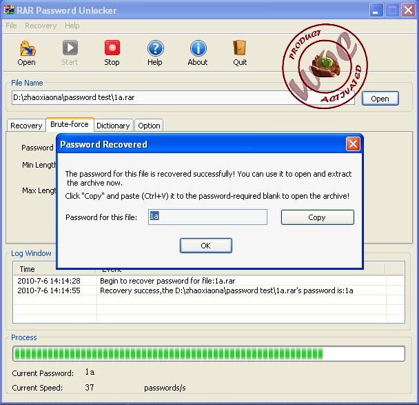 Winrar Password Cracker License Key