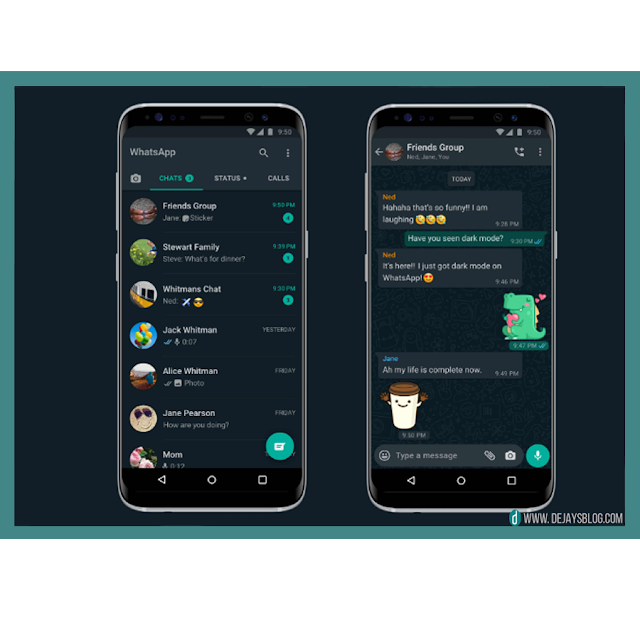 OFFICIAL: WhatsApp Dark Mode now available for iOS and Android!