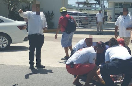 Turista extranjera atropellada en la zona hotelera de Cancún