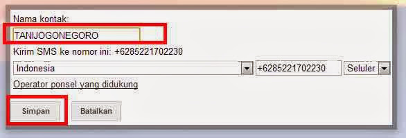 Kirim SMS Online Gratis Lewat Internet Menggunakan Gmail