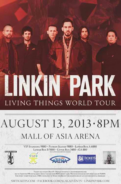 Linkin Park in Manila 2013: Living Things World Tour 