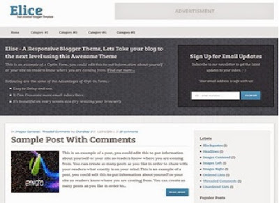 Elice Blogger Template – Old