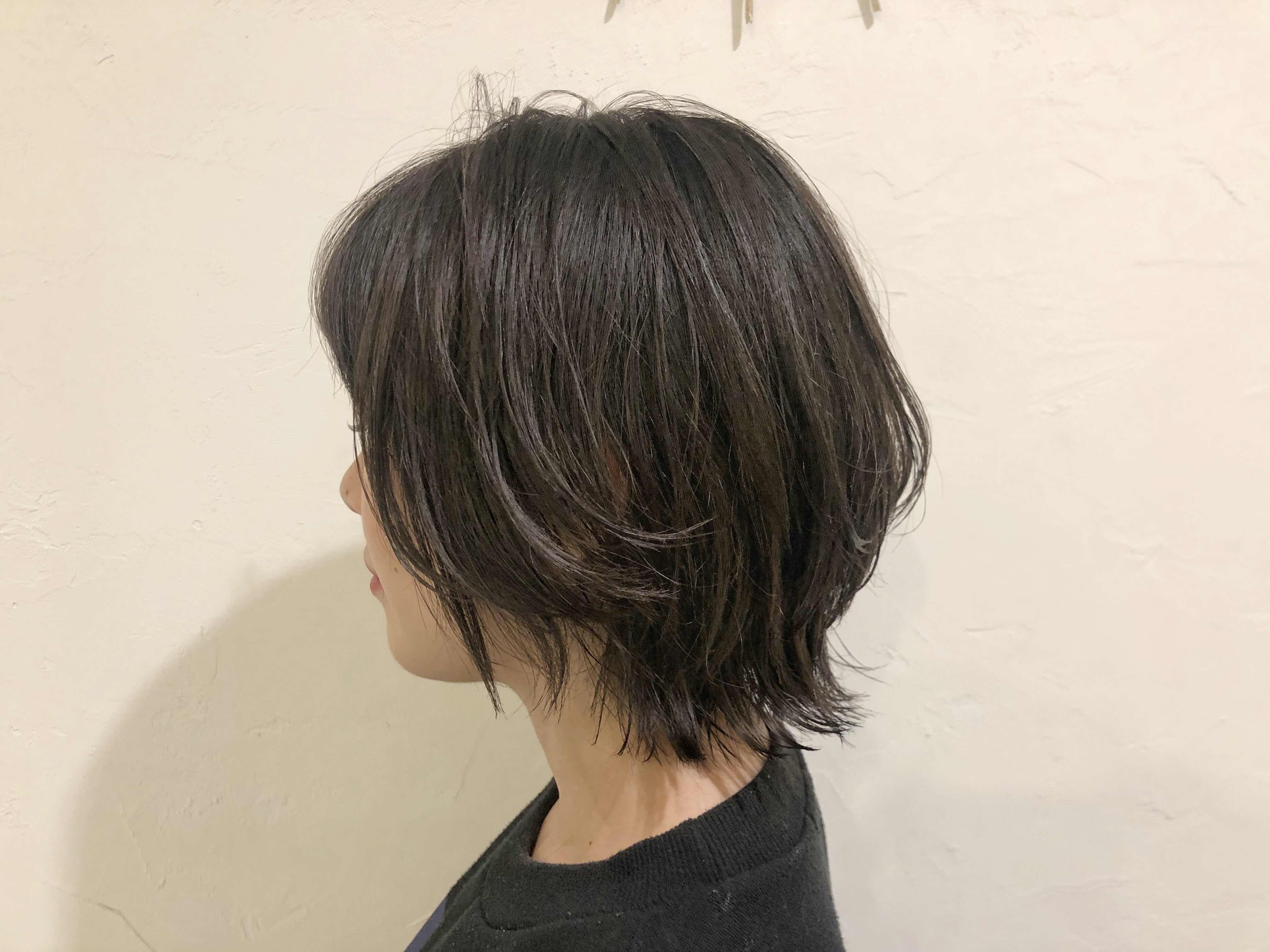 Lita Kishioka Kaori Blog ボブウルフ Before After