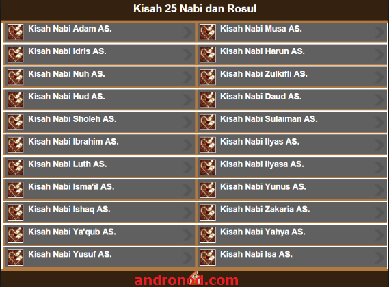 Free Download Film Kisah 25 Nabi Dan Rasul