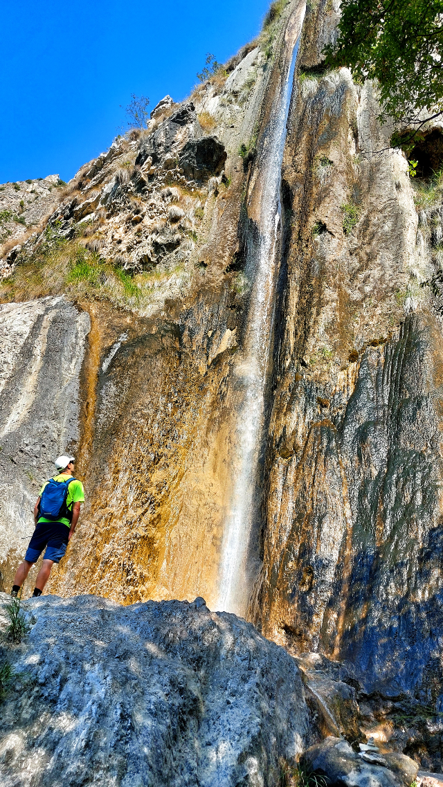 cascata limone sul garda sentiero del sole passerella sospesa