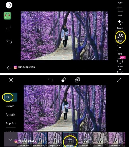 Cara Edit Foto Keren Di Aplikasi Picsart 