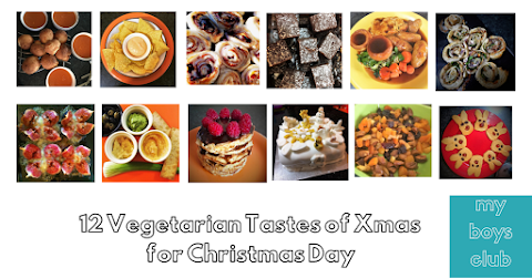 12 Vegetarian Tastes of Xmas for Christmas Day