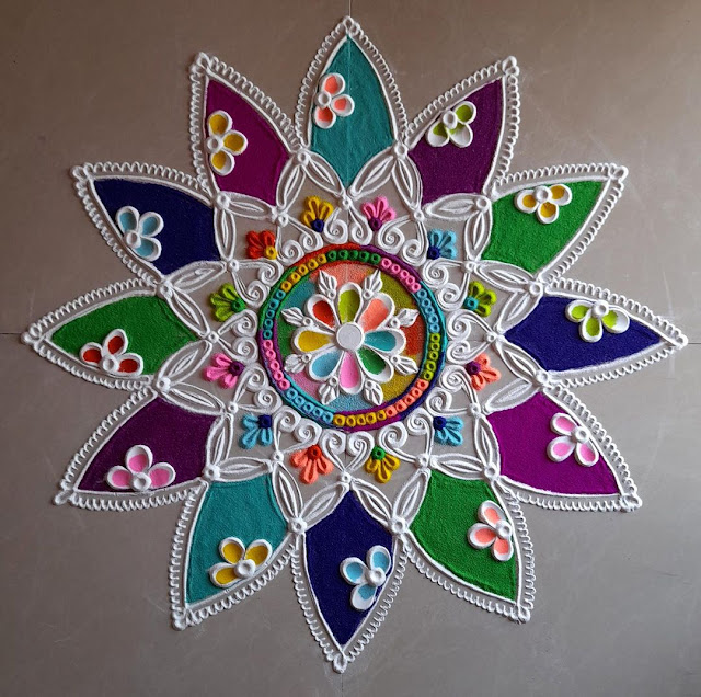 Dussehra Rangoli Designs Images