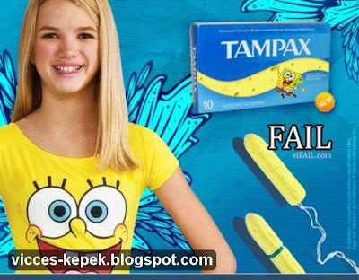 vicces tampon