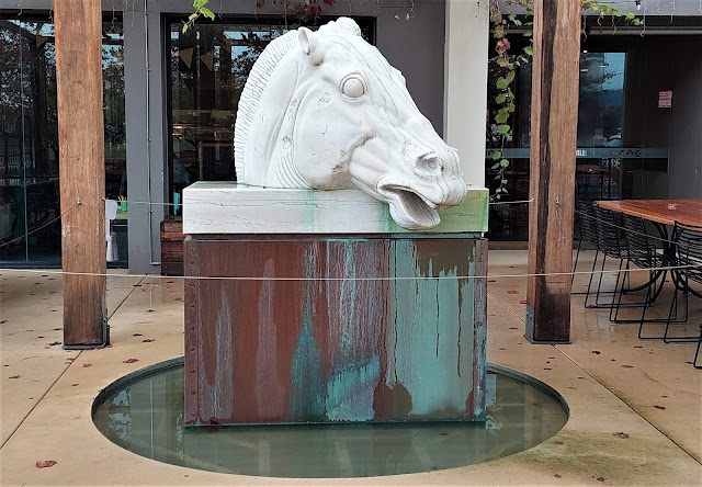Wodonga Public Art | Horse Head Sculpture