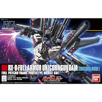 Bandai HG 1/144 Full Armor Unicorn Gundam (Unicorn Mode) English Manual & Color Guide