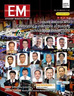 EM Efficient Manufacturing - January 2019 | TRUE PDF | Mensile | Professionisti | Tecnologia | Industria | Meccanica | Automazione
The monthly EM Efficient Manufacturing offers a threedimensional perspective on Technology, Market & Management aspects of Efficient Manufacturing, covering machine tools, cutting tools, automotive & other discrete manufacturing.
EM Efficient Manufacturing keeps its readers up-to-date with the latest industry developments and technological advances, helping them ensure efficient manufacturing practices leading to success not only on the shop-floor, but also in the market, so as to stand out with the required competitiveness and the right business approach in the rapidly evolving world of manufacturing.
EM Efficient Manufacturing comprehensive coverage spans both verticals and horizontals. From elaborate factory integration systems and CNC machines to the tiniest tools & inserts, EM Efficient Manufacturing is always at the forefront of technology, and serves to inform and educate its discerning audience of developments in various areas of manufacturing.