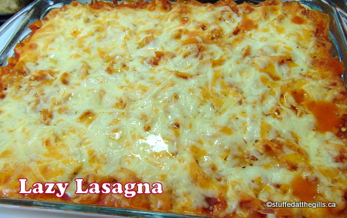 Lazy Lasagna