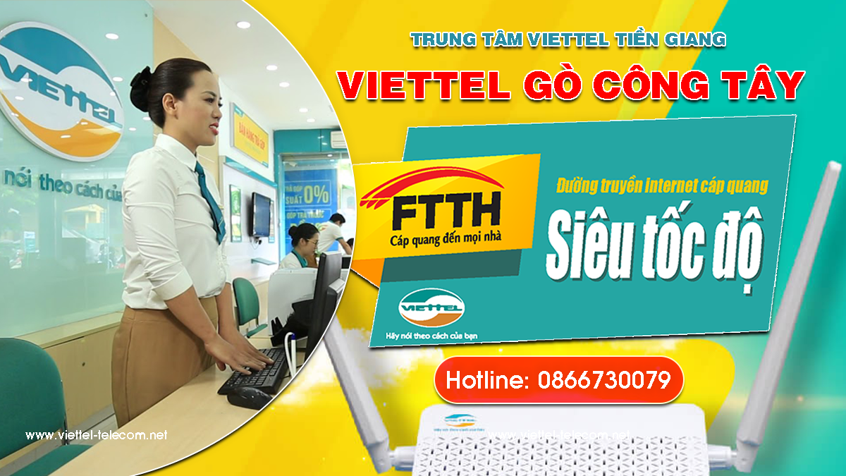 Tổng đài Cửa hàng Viettel Gò Công Tây