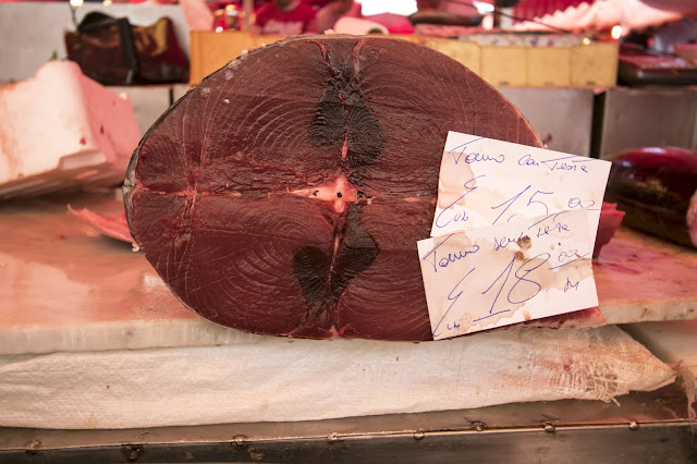 La pescheria-mercato del pesce-Catania