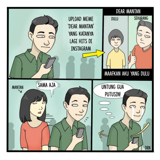 20 Gambar Meme Lucu Dear Mantan Gambar Lucu Terbaru