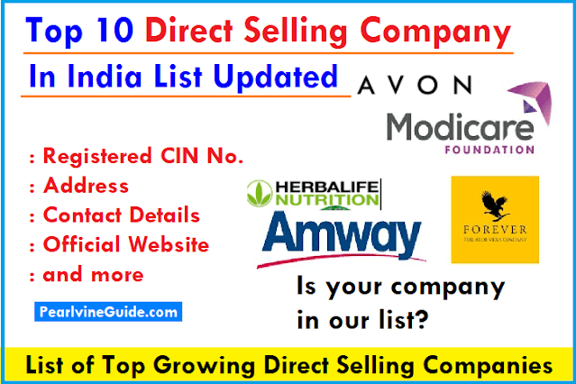 top direct selling companies in india new list