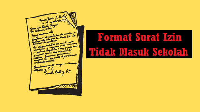 Cara Membuat Surat Izin Sekolah SMA