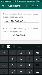 Cara Mengganti Nomor Whatsapp Ke Nomor Luar Negeri