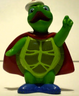 Front of Tuck Turtle figurine from Wonder Pets