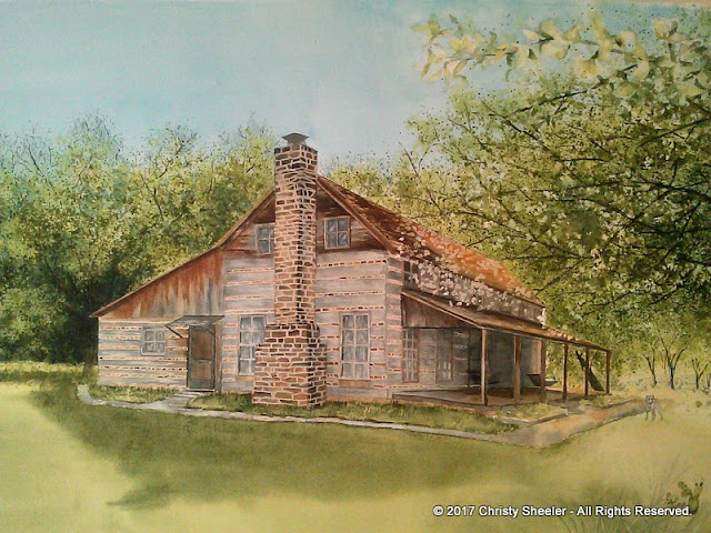 The Ivy Ranch on the Brazos River by Christy Sheeler