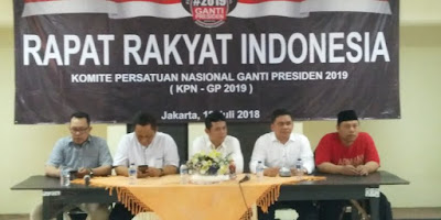 KPN-GP 2019, Dukung Prabowo Subianto Presiden 2019