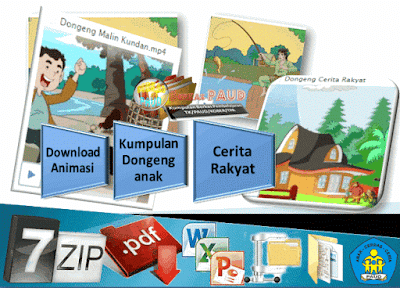 Download Animasi Kumpulan Dongeng anak Cerita Rakyat