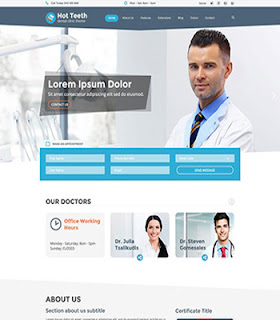 Dentist - Joomla Template