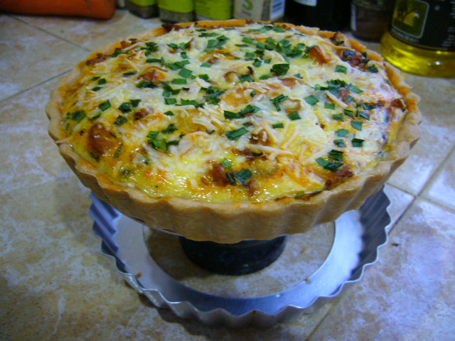 QUICHE CENDAWAN PEDAS BERKEJU. - Dapur Tanpa Sempadan