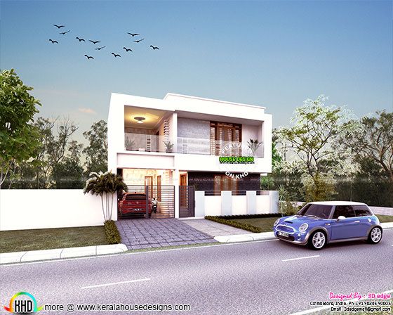 3 bedroom contemporary style 2080 sq-ft home