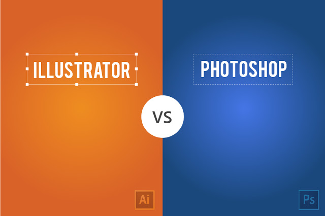 ماهو الفرق ، بين ،برنامج، الفوتوشوب ،الاليستريتور (Photoshop vs Illustrator) 