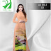 VẢI ÁO DÀI ĐẸP THIẾT KẾ PHONG CẢNH QUÊ HƯƠNG T17029