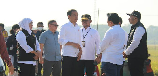 panenraya di ngawi bersama jokowi